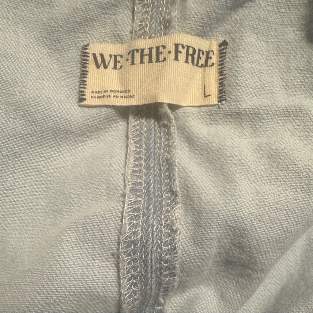We The Free Women's Light Blue Jumpsuit nwot women’s size large - Picture 5 of 6
